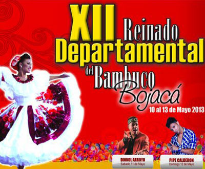 Reinado Departamental del Bambuco en Bojac�, Cundinamarca