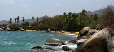 Las playas de Santa Marta Las playas de Santa Marta
