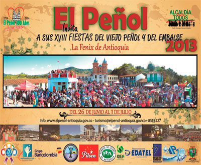Fiestas del Viejo Pe�ol y del Embalse en El Pe�ol, Antioquia