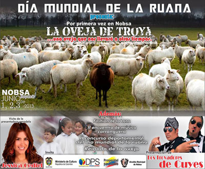 D�a Mundial de la Ruana en Nobsa, Boyac�