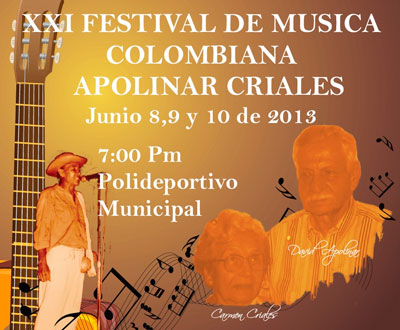 Festival de M�sica Colombiana en Puerto Salgar, Cundinamarca