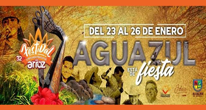 Festival y Reinado Nacional del Arroz 2020 en Aguazul, Casanare