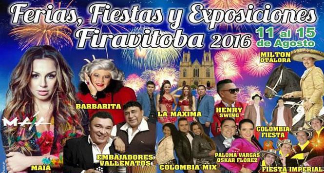 Ferias, Fiestas y Exposiciones 2016 en Firavitoba, Boyacá Ferias, Fiestas y Exposiciones 2016 en Firavitoba, Boyacá