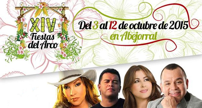 Fiestas del Arco 2015 en Abejorral, Antioquia Fiestas del Arco 2015 en Abejorral, Antioquia