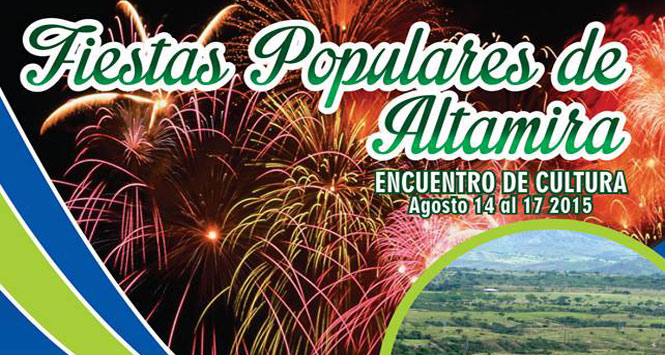Fiestas Populares 2015 en Altamira, Huila