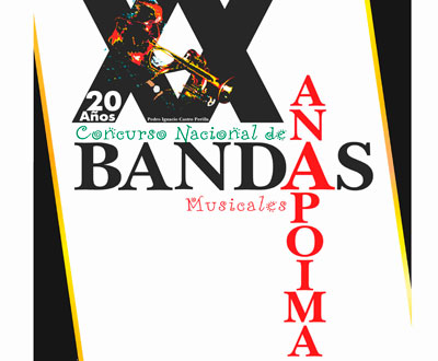 Concurso Nacional de Bandas Musicales en Anapoima, Cundinamarca