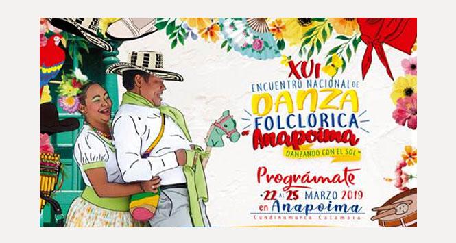 Encuentro Nacional de Danza Folclórica “Danzando con el Sol” 2019 en Anapoima, Cundinamarca