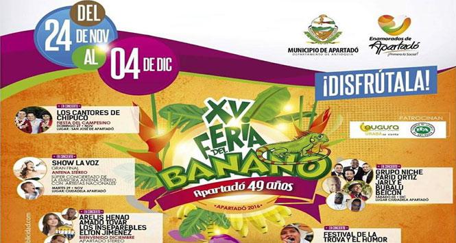 Feria del Banano 2016 en Apartadó, Antioquia Feria del Banano 2016 en Apartadó, Antioquia