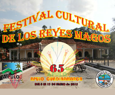 Festival Cultural de Los Reyes Magos 2015 en Apulo, Cundinamarca
