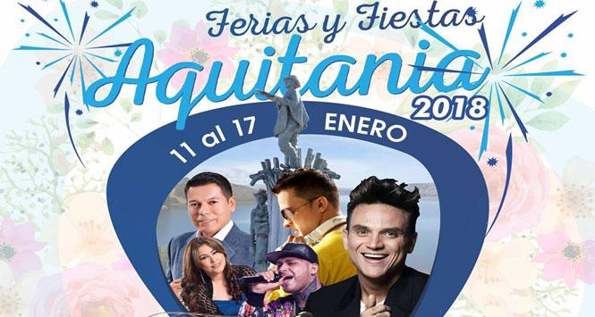Ferias y Fiestas 2018 en Aquitania, Boyacá Ferias y Fiestas 2018 en Aquitania, Boyacá
