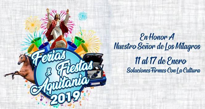 Ferias y Fiestas 2019 en Aquitania, Boyacá