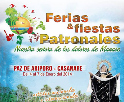 Ferias y Fiestas en Paz de Ariporo Ferias y Fiestas en Paz de Ariporo