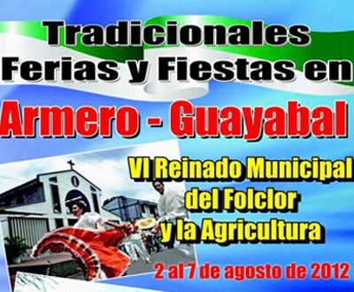 Ferias y fiestas 2012 en Armero - Guayabal, Tolima