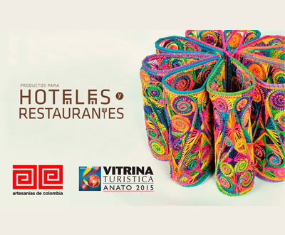 Artesanías de Colombia, con Hoteles y Restaurantes en la Vitrina Turística Artesanías de Colombia, con Hoteles y Restaurantes en la Vitrina Turística