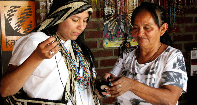 Poblados en la Sierra Nevada de Santa Marta