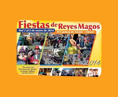 Fiestas de Reyes Magos 2014 en Carmen de Atrato, Chocó