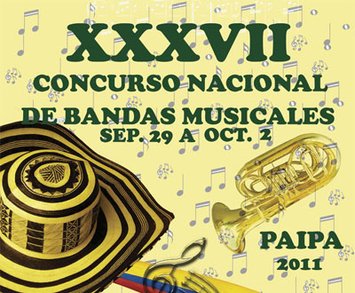 Concurso Nacional de Bandas Musicales en Paipa