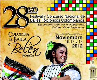 Festival y Concurso Nacional de Bailes Folclóricos en Belén, Boyacá
