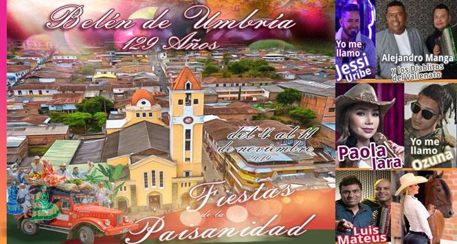 Fiestas de la Paisanidad 2019 en Belén de Umbría, Risaralda Fiestas de la Paisanidad 2019 en Belén de Umbría, Risaralda