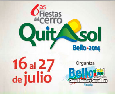 Fiestas del Cerro Quitasol 2014 en Bello, Antioquia Fiestas del Cerro Quitasol 2014 en Bello, Antioquia