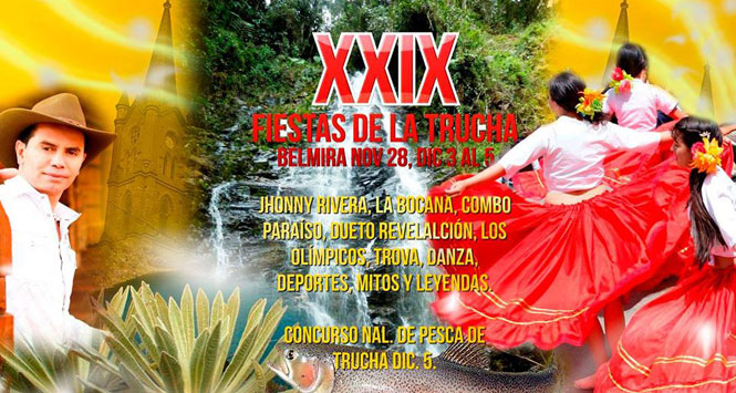 Fiestas de la Trucha 2015 en Belmira, Antioquia