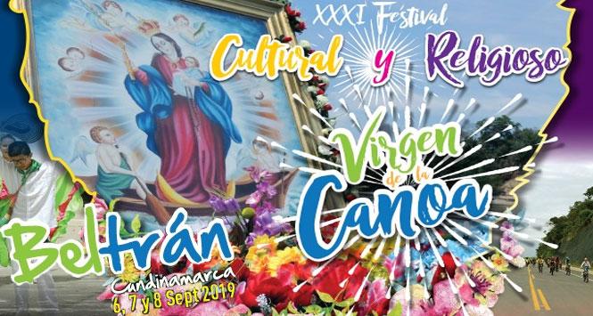 Festival Cultural y Religioso Virgen de la Canoa 2019 en Beltrán, Cundinamarca