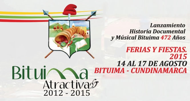 Ferias y Fiestas 2015 en Bituima, Cundinamarca