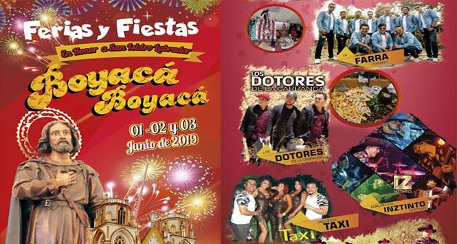 Ferias y Fiestas 2019 en Boyacá, Boyacá