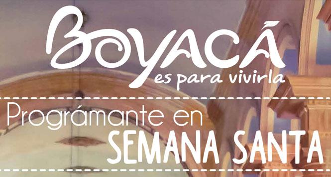 En Semana Santa, Boyacá es para vivirla