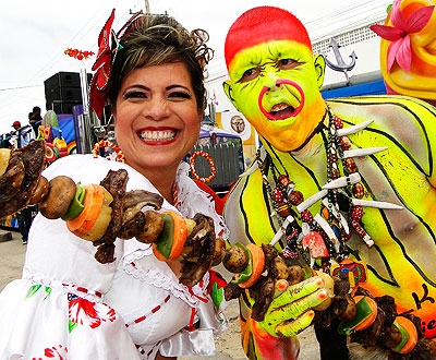 Así se vivió la Batalla de Flores en el Carnaval de Barranquilla Así se vivió la Batalla de Flores en el Carnaval de Barranquilla