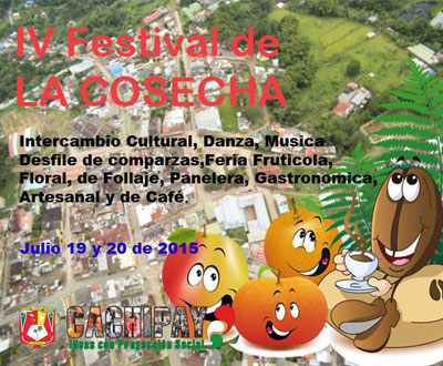 Festival de la Cosecha en Cachipay, Cundinamarca
