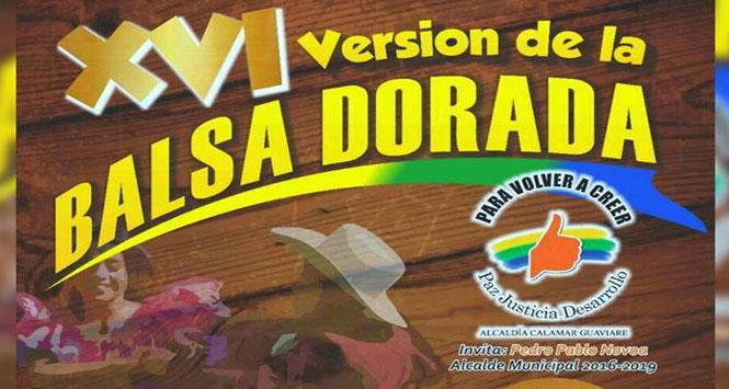 Festival de la Balsa Dorada 2016 en Calamar, Guaviare Festival de la Balsa Dorada 2016 en Calamar, Guaviare