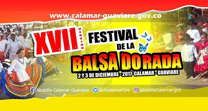 Festival de la Balsa Dorada 2017 en Calamar, Guaviare