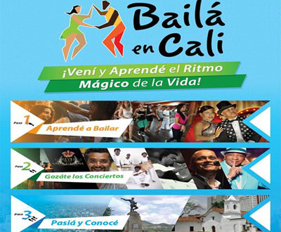 Bailá en Cali, vení y aprendé el ritmo mágico de la vida Bailá en Cali, vení y aprendé el ritmo mágico de la vida