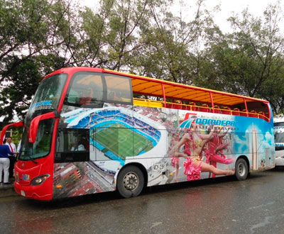 Buses turísticos de dos pisos llegan Cali Buses turísticos de dos pisos llegan Cali