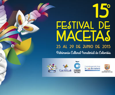 Festival de Macetas 2015 en Cali, Valle del Cauca