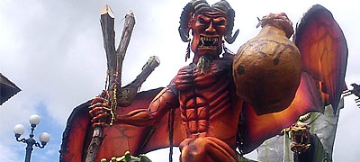 El Diablo de Fiesta en Riosucio El Diablo de Fiesta en Riosucio