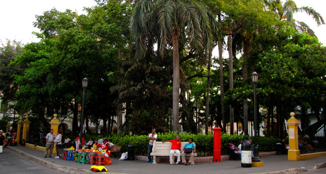 Parques plazas y plazoletas en Cartagena