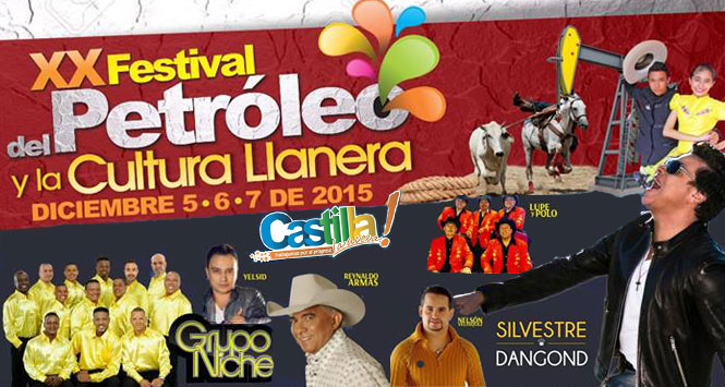 Festival del Petróleo y la Cultura Llanera 2015 en Castilla La Nueva