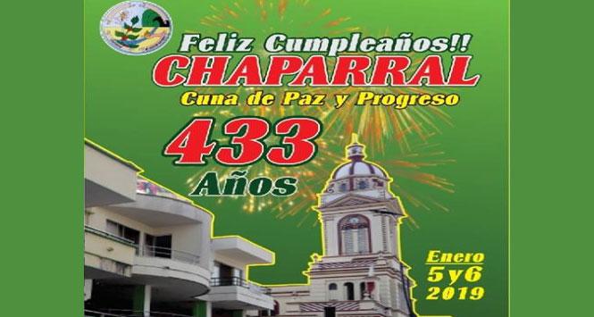 Aniversario Chaparral, Tolima Aniversario Chaparral, Tolima