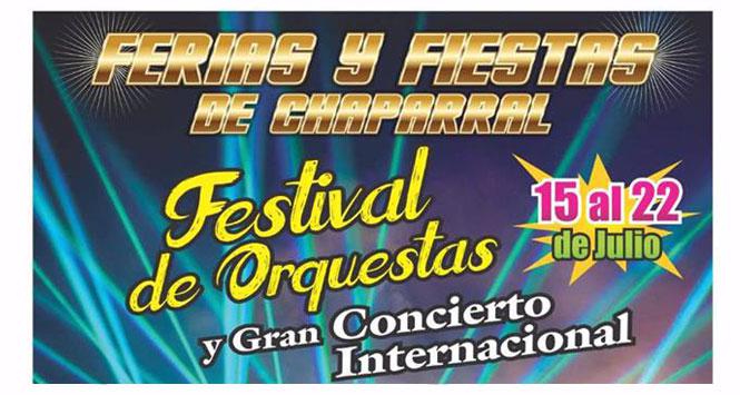 Ferias y Fiestas 2017 en Chaparral, Tolima