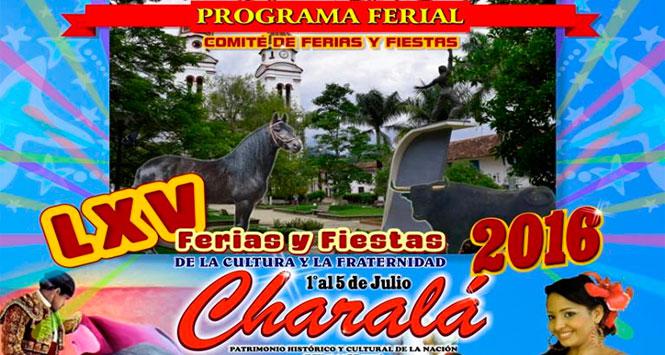 Fiestas de la Cultura y la Fraternidad 2016 en Charalá, Santander