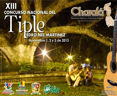 Concurso Nacional del Tiple en Charalá, Santander Concurso Nacional del Tiple en Charalá, Santander