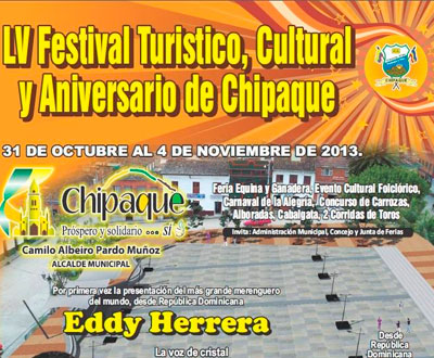 Festival Turístico y Aniversario de Chipaque, Cundinamarca Festival Turístico y Aniversario de Chipaque, Cundinamarca