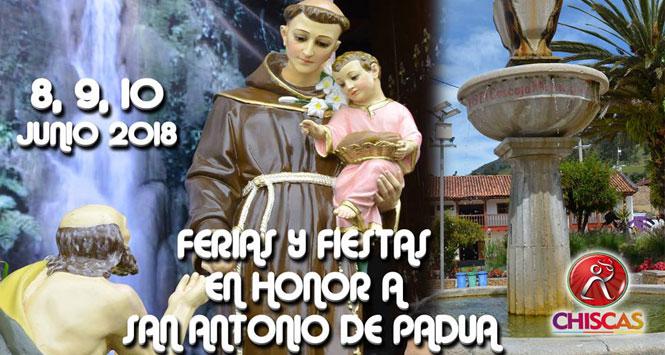 Ferias y Fiestas 2018 en Chiscas, Boyacá