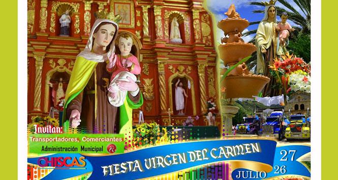 Fiesta Virgen del Carmen 2019 en Chiscas, Boyacá Fiesta Virgen del Carmen 2019 en Chiscas, Boyacá