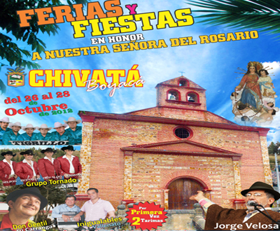 Ferias y Fiestas en Honor a la Virgen del Rosario en Chivatá, Boyacá Ferias y Fiestas en Honor a la Virgen del Rosario en Chivatá, Boyacá