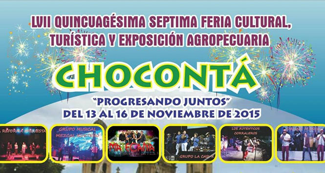 Feria Cultural, Turística y Exposición Agropecuaria 2015 en Chocontá Feria Cultural, Turística y Exposición Agropecuaria 2015 en Chocontá