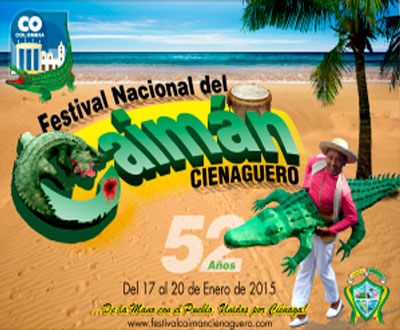 Festival Nacional del Caimán Cienaguero en Ciénaga, Magdalena Festival Nacional del Caimán Cienaguero en Ciénaga, Magdalena
