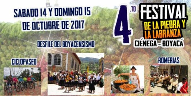Festival de la Piedra y la Labranza 2017 en Ciénaga, Boyacá